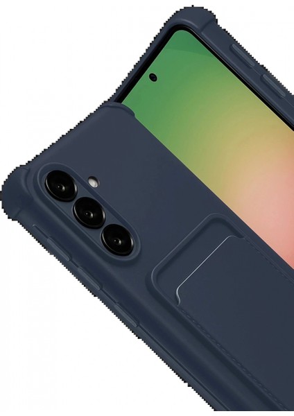 Samsung Galaxy A17 5g Kelvin Kartvizitli Silikon - Lacivert fiyatları