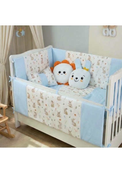 Park Yatak Bebek Uyku Seti Nevresim Takımı 70x110 Bunny Mavi fiyatları