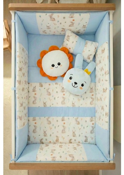 Park Yatak Bebek Uyku Seti Nevresim Takımı 70x110 Bunny Mavi modelleri