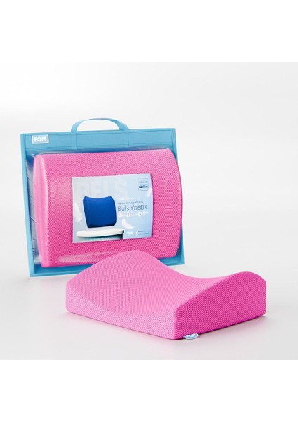 Konforlu Visco Bel Destek Yastık 40X34X12, Ortopedik ve Renkli