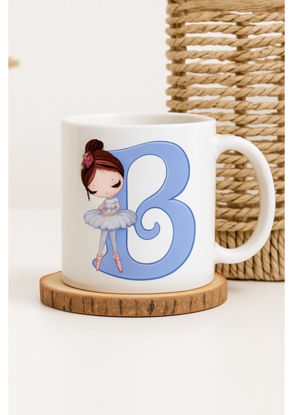 Balerin Temalı Kupa Bardak