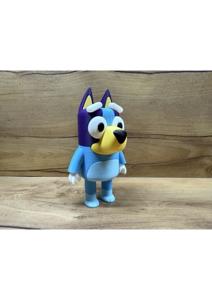 13CM Bluey Köpek Figür Karakteri , Çizgifilm Oyuncak Canlı Renk Detaylı 1. Sınıf
