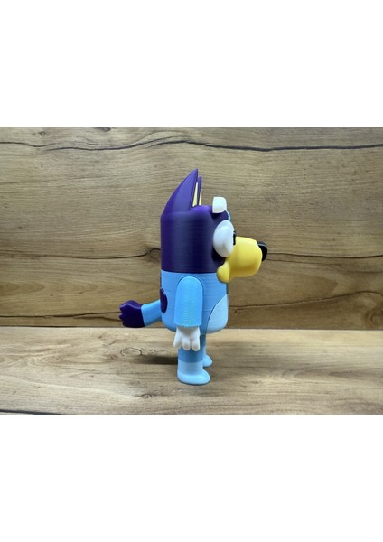 13CM Bluey Köpek Figür Karakteri , Çizgifilm Oyuncak Canlı Renk Detaylı 1. Sınıf modelleri