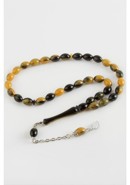 Zeytin Şekilli Plastik Tesbih 8*11 mm