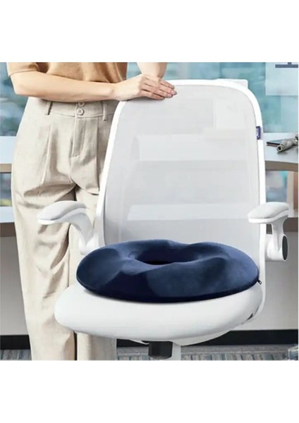 Yumuşak Hafızalı Ortopedik Donut Minder, Rahat ve Konforlu Oturma Desteği
