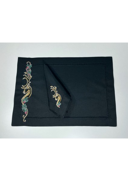 Art Nouveu Renne 2 Kişilik - Amerikan Servis ve Peçeteden Oluşan 4’lü Set modelleri