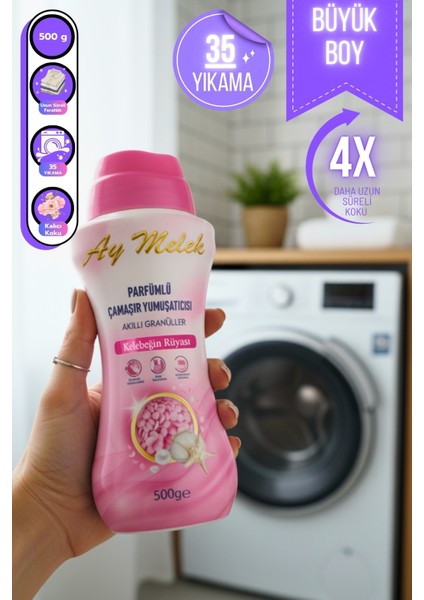 Çamaşır Parfümü Granül Parçacıklı Çamaşır Yumuşatıcısı 500GR (Kelebeğin Rüyası)