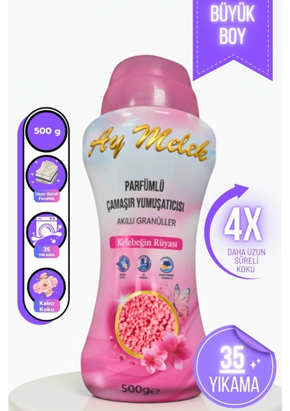 Çamaşır Parfümü Granül Parçacıklı Çamaşır Yumuşatıcısı 500GR (Kelebeğin Rüyası) modelleri