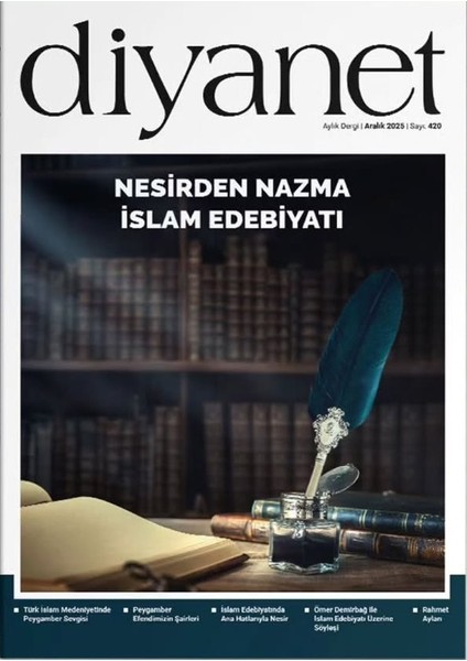 Diyanet Aylık Dergi 420.SAYI Aralık 2025