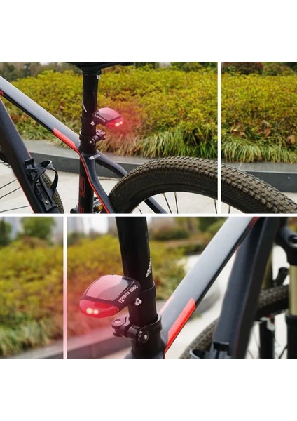 Jetsepet® LED Güneş Enerjisi ile Şarj Edilebilir Bisiklet Kuyruk Lambası Solar Bisiklet Lambası modelleri