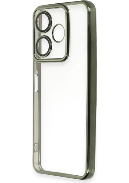 Xiaomi Redmi 13 4g Kılıf Razer Lensli Silikon - Yeşil fiyatları