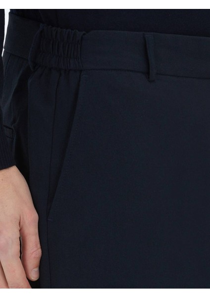 Lacivert Dokuma Jogging Fit Casual Pantolon fırsatları