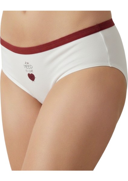 Kadın 5’li Pamuklu Bikini Külot Seti modelleri