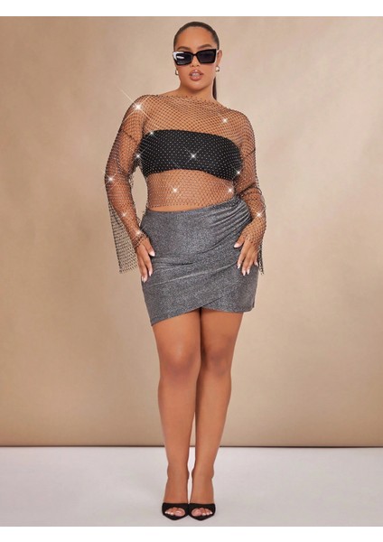 Büyük Beden Kollu Bluz