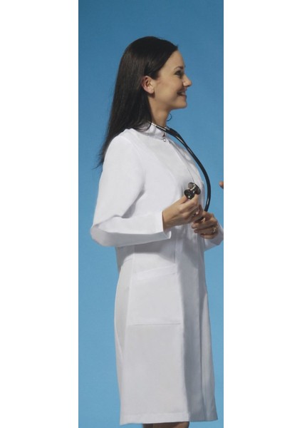 Önlük Uzun Boy Hakim Yaka Uzun Kol Bayan