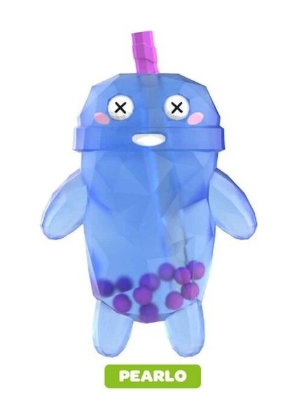 12387 Nessiworld-Btf-Figür Bubble Tea Crystal Boba Pals Serıes 14CM 6A modelleri
