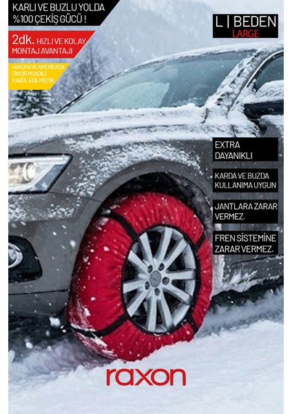 Yüksek Tutunma Pnd Serisi Kar Çorabı – Buzlu ve Karlı Yollarda Üstün Kavrama modelleri