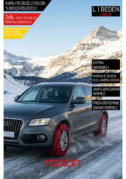 Yüksek Tutunma Pnd Serisi Kar Çorabı – Buzlu ve Karlı Yollarda Üstün Kavrama fırsatları