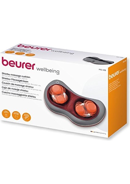 Kişisel Rahatlatıcı Shiatsu Masaj Yastığı, Boyun, Sırt ve Bacak Destekli