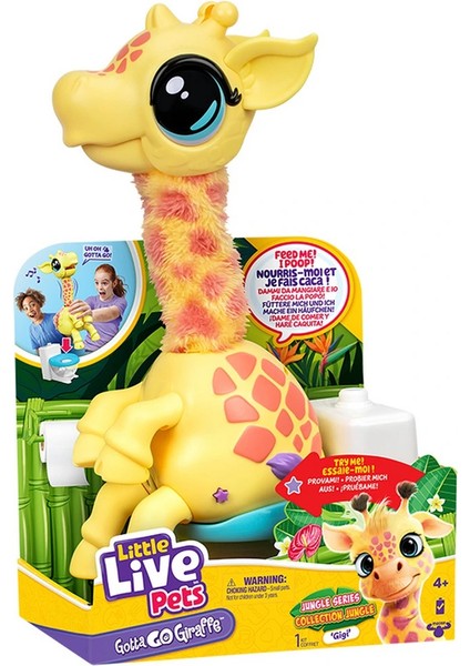 Little Live Pets Gotta Go Dans Eden Zürafa modelleri