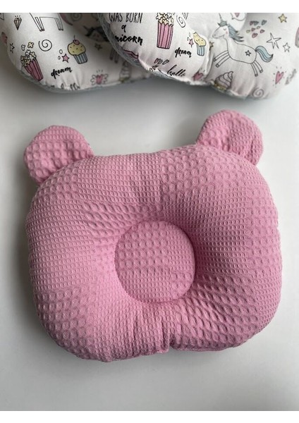 Koyu Pembe Dama Unicorn Poplin Düz Kafa Yastığı modelleri