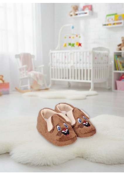 Ultra Yumuşak Tavşan Suratlı Bebek & Çocuk Panduf – Kaymaz Taban, Sıcacık Kışlık Model