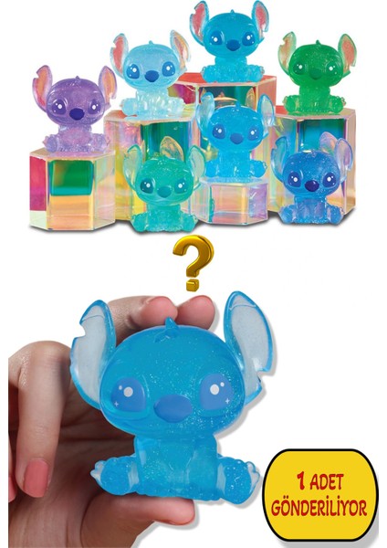 Stitch Sürpriz Simli Figür 7.5 cm - 1 Adet
