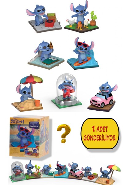 Stitch Sürpriz Karakter Figür 7.5 - 1 Adet