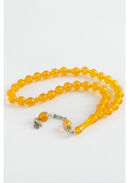 Yassı Kesim Plastik Tesbih 10 mm