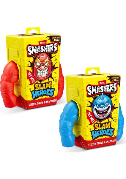 Smashers Slam Heroes Esneyen Figür - 1 Adet