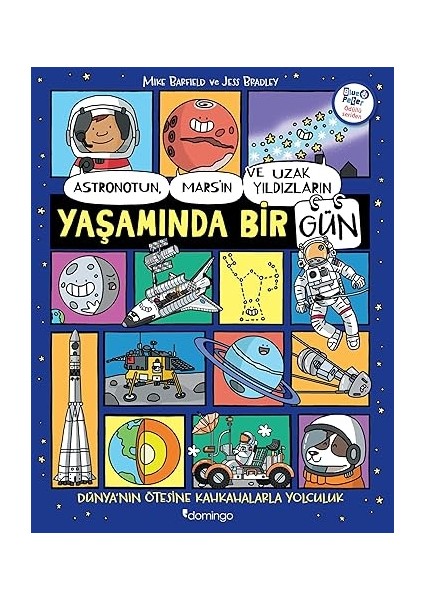 Çay Kitabı + Dünya Dinleri (Ciltli) + Astronotun, Mars’ın ve Uzak Yıldızların Yaşamında Bir Gün modelleri