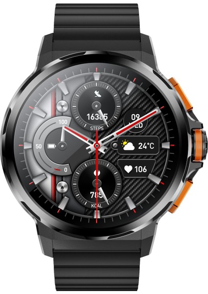 SK43 Amoled Ekran 1,65 Inc 3 Kordonlu Akıllı Saat