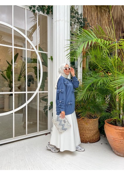 Kurdele Detaylı Tunik