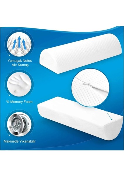 Ortopedik Visco Çok Amaçlı Horlama Yastığı, Silindir ve Bacak Arası Destek fiyatları