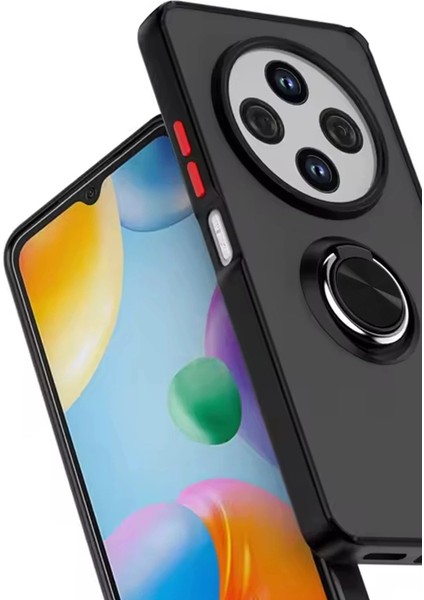 Xiaomi Redmi 14C Kılıf Montreal Yüzüklü Silikon Kapak - Yeşil fiyatları