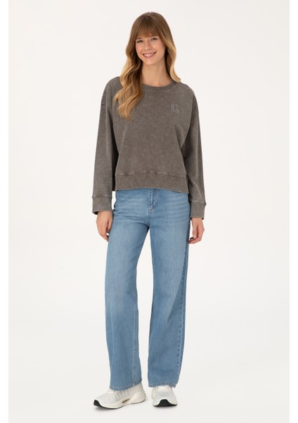 Kadın Vizon Sweatshirt 50314186-VR052 fırsatları