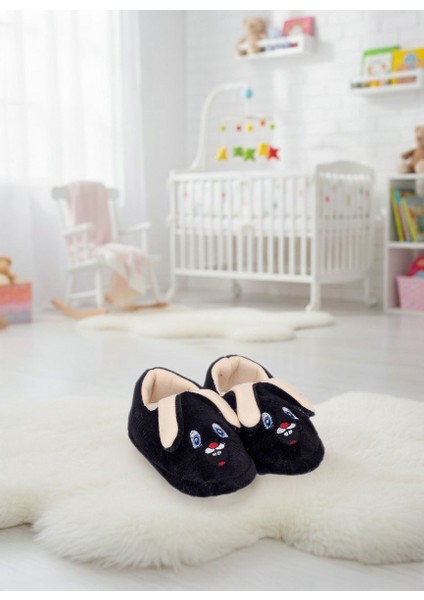 Ultra Yumuşak Tavşan Suratlı Bebek & Çocuk Panduf – Kaymaz Taban, Sıcacık Kışlık Model