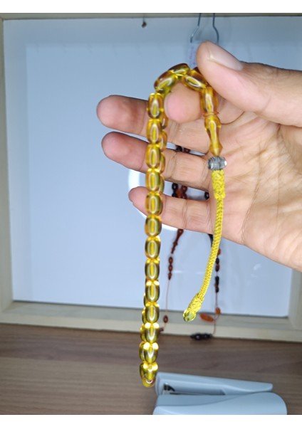 Bakır Kazaz Püsküllü Sıkma ve Ateş Kehribarı