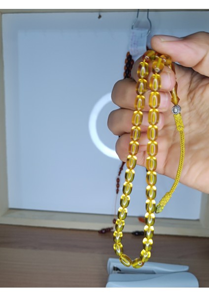 Bakır Kazaz Püsküllü Sıkma ve Ateş Kehribarı fiyatları