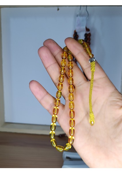 Bakır Kazaz Püsküllü Sıkma ve Ateş Kehribarı modelleri