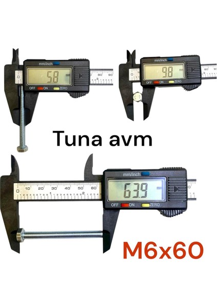 M6 Somun-Civata-Pul Seti 450 Adaet fırsatları