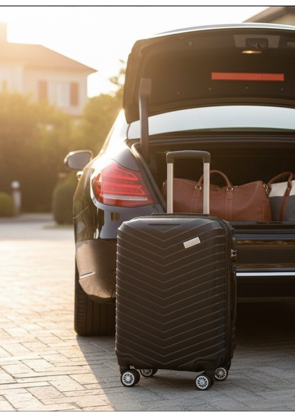 WX-1001 Siyah Kabin Boy Valiz