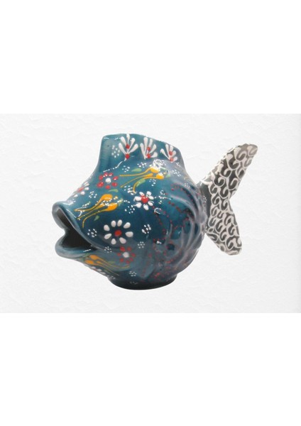 Dekoratif El Yapımı Çok Renkli Kabartma Desen Balık Biblo Masa Süsü Dekoratif Hediyelik fiyatları