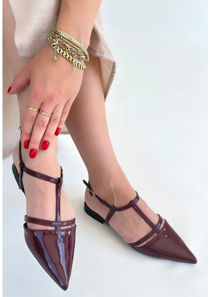 Canca Bordo Rugan Babet Ayakkabı modelleri