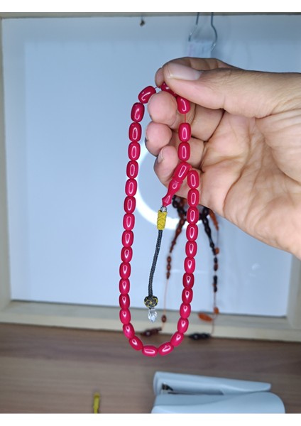 Bakır Kazaz Püsküllü Sıkma ve Ateş Kehribarı fırsatları