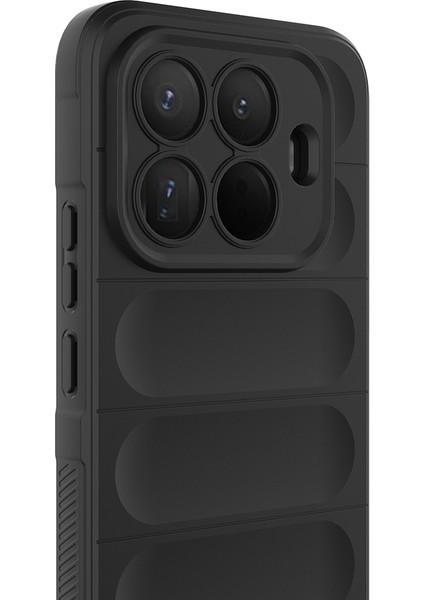 15T Pro Kılıf Esnek Tpu Oyuklu Arka Yüzey Tasarımlı Zore Etnik Silikon Kapak - Lacivert indirimleri