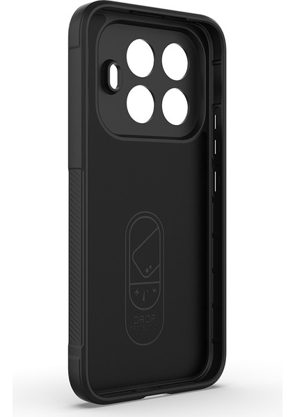 15T Pro Kılıf Esnek Tpu Oyuklu Arka Yüzey Tasarımlı Zore Etnik Silikon Kapak - Lacivert