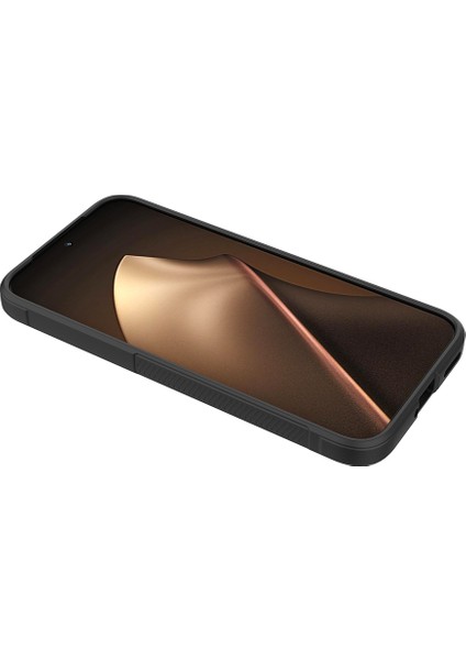 15T Pro Kılıf Esnek Tpu Oyuklu Arka Yüzey Tasarımlı Zore Etnik Silikon Kapak - Lacivert