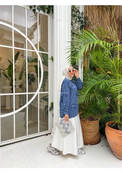 Kurdele Detaylı Tunik