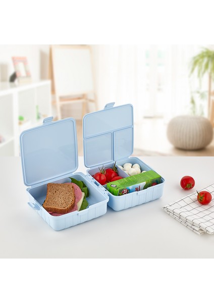 Qlux Beslenme Kabı Bpa Içermez Okul Kamp Piknik Beslenme Kabı L-00439